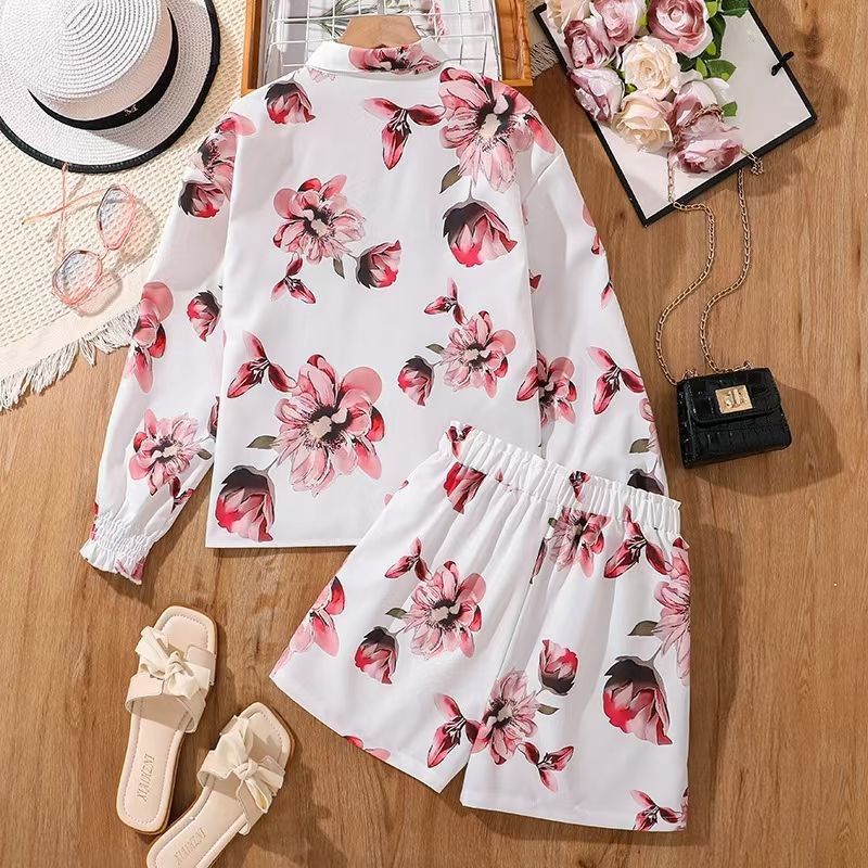 Fashionable Summer Dress for Teens Girls Clothing Sets, OEM