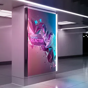 Affichage vidéo Led P2.5 Écran d'affichage Led 4K Taille personnalisée Affiche Led d'intérieur Spectacle de produits publicitaires Écran Led Éboulis