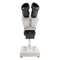 Hot Sale SHUNMA Binocular Optical Stereo Microscope S-20-P 20X or 40X Laboratory Model with 1 Year Warranty