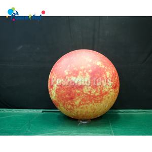 Ballon géant gonflable publicitaire en forme de lune et de planète, décoration colorée sur le thème de l'espace pour musée, centre commercial, festival, événement - Product Image 6