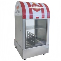 Vitrine chauffante pour hot-dogs en acier inoxydable 220V, chauffe-pains électrique, machine à vapeur pour hot-dogs, portable, 1200W