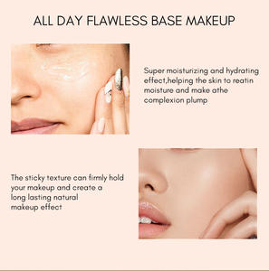 森卡散装素食持久保湿凝胶底漆化妆面哑光饰面自有品牌化妆底座 - Product Image 5