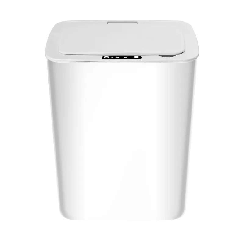 Trash Can with Lid and Storage Pockets Townew Automatic Trash Bin Garbage Can Self Sealing Smart Garbage Bin