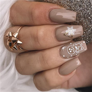<span class=keywords><strong>Faux</strong></span> clip artificiel conçu en bleu rose véritable à la recherche naturelle française sur les <span class=keywords><strong>ongles</strong></span> en acrylique - Product Image 5