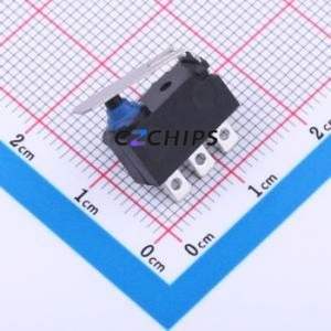 K9-2841R-6HDB Limit Switch Through hole Component (THT) Switch 3A 12V 100mA 250V - Product Image 1