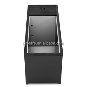 PROELIFE Bestseller Outdoor Holz-Edelstahl-Kaltwasserbecken Fabrik-Eisbad 60 Gallonen+ Langlebiges Rechteckiges 1-Personen-SPA - Product Image 4