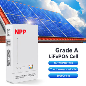 ระบบจัดเก็บพลังงานแสงอาทิตย์สำหรับบ้านแบบไฮบริด Power Split ขนาด 15kWh 5kWh 10kWh 20kWh หน้าจอสัมผัส 12V/25.6V/51.2V 100Ah/200Ah CAN - Product Image 2
