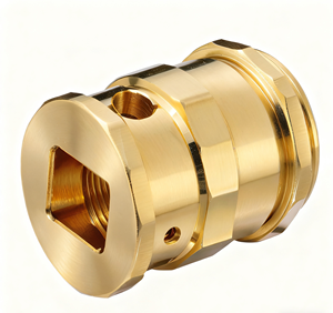 Brida de latón de fundición de precisión de grado superior, fundición de alta resistencia para uniones industriales - Product Image 3