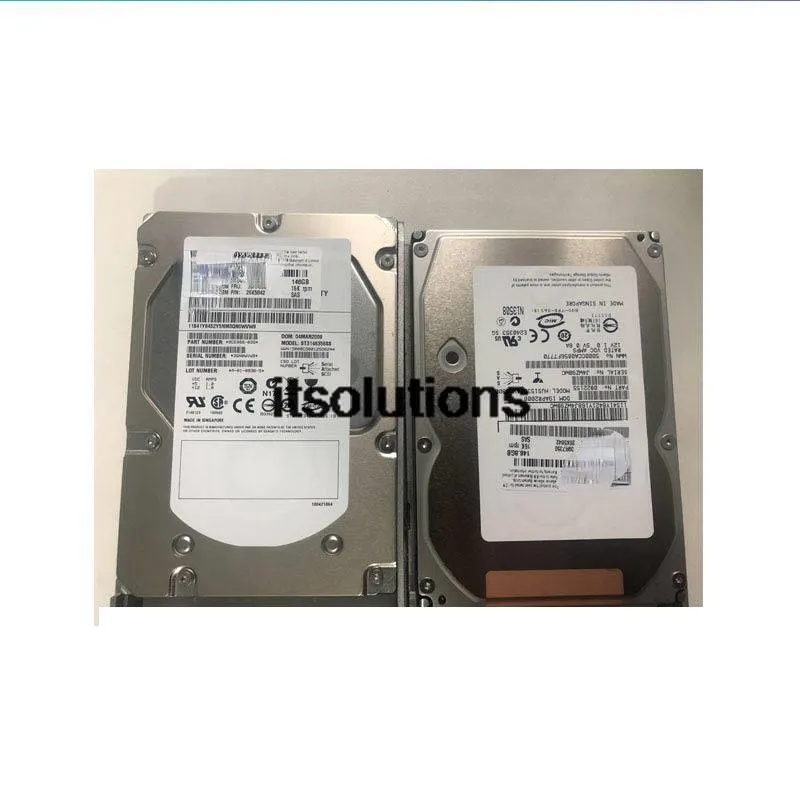 สำหรับ IBM 40k1044 39r7350 146G SAS 3.5นิ้ว15 K เซิร์ฟเวอร์ฮาร์ดไดรฟ์ X3550ทดสอบการทำงานของ X3650