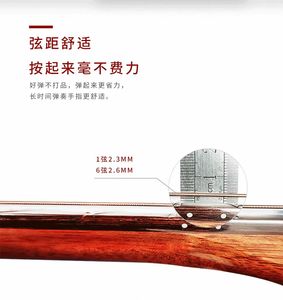<span class=keywords><strong>Guitare</strong></span> acoustique folk à simple face Trumon Next-Gen Falling Cherry - Product Image 6