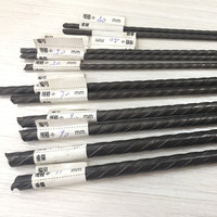 Barres en acier précontraint 30MnSi 1475 MPa pour poteaux en béton 10,7 12,6 mm ASTM A722 – Barres en acier pour béton, construction en acier, barres PC
