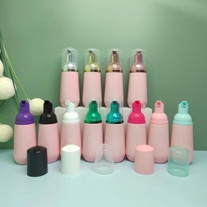 Botellas Vacías Personalizadas para Limpiador de Pestañas, Rosadas y Moradas, Esmeriladas, con Dispensador de Espuma, para Champú, Jabón, 60ml 50ml - Product Image 5