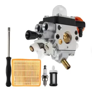 คาร์บูเรเตอร์ FS91 4180-120-0615สำหรับ FS111 FS91R ที่มีลักษณะเป็น <span class=keywords><strong>FS89</strong></span> HT102 HT103 FC91 FC96 KM91 KM91R KM111ที่ตัดแปรง FC111 - Product Image 4