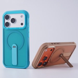 Funda Magnética Translúcida Mate para iPhone 18 12 13 14 15 16 17 Pro Max con Protección de 360 Grados, Gran Venta °   Funda Protectora para Soporte de Teléfono - Product Image 4