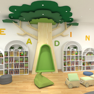 Mẫu giáo lớp học montessori đồ nội thất daycare thư viện Bộ đồ nội thất tùy biến - Product Image 3
