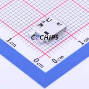 U-C-M5DD-W-2 USB Connector SMD Connector ( Connector Type: Micro-B )( Protocol Standard: USB 2.0 )( Gender: Female ) - Product Image 1