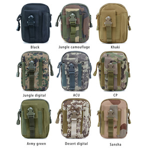Bolsas de bandolera deportivas impermeables para exteriores, bolsa de cintura táctica de moda para correr, para hombres - Product Image 5
