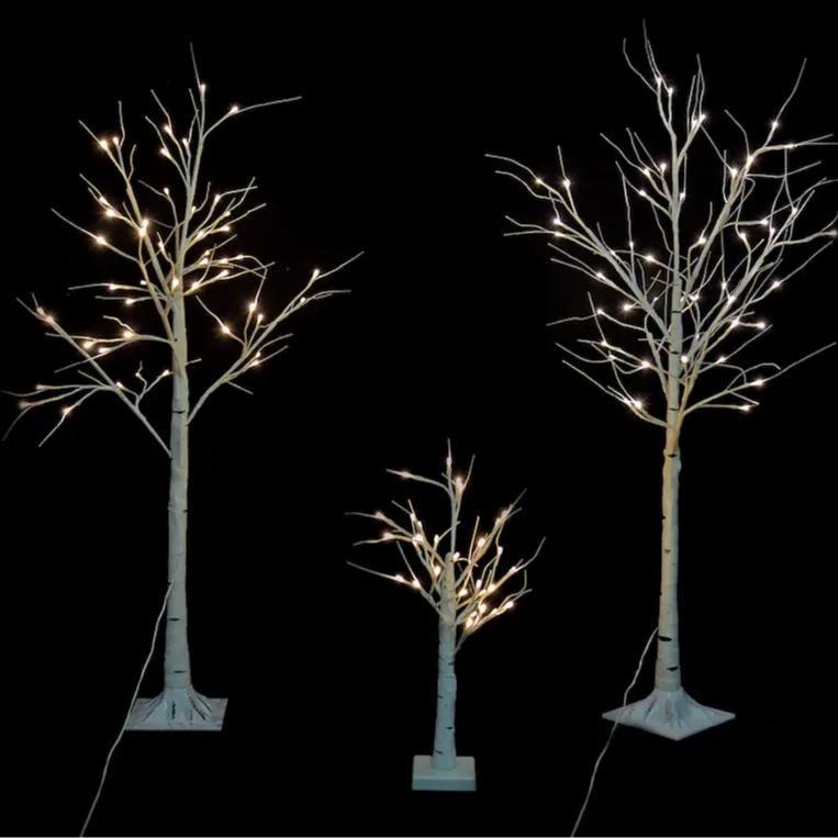 Hotsale Baum Licht 48L 4ft LED Birke Licht für Weihnachts dekoration