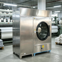 Séchoir à pompe à chaleur 50KG 100KG pour blanchisserie industrielle avec pompe à chaleur à économie d'énergie Europe pour le textile en coton