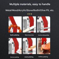 Ponceuse à bande micro-mini à angle fixe pour affûtage de couteaux, polisseuse DIY, machine à bois, machine abrasive