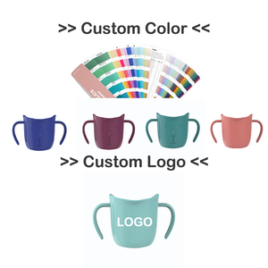 Plastique Mignon Enfants <span class=keywords><strong>Tasse</strong></span> Bébé Formation Boire Tout-petits Enfants Apprentissage Alimentation Gobelets D'eau Avec Poignée - Product Image 5