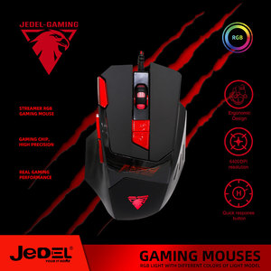 Chất lượng cao 8D có dây chuột chơi game 7 màu <span class=keywords><strong>LED</strong></span> ánh sáng 8 phím 3200 DPI quang USB laser theo dõi thuận tay phải người chơi - Product Image 5