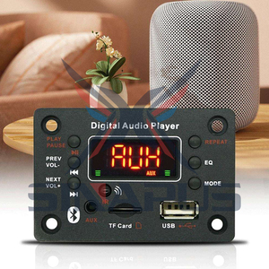 Mp3 DC7-25V <span class=keywords><strong>2</strong></span>*40W khuếch đại MP3 Máy nghe nhạc mô-đun bluetooth-tương thích 5.0 Bảng Giải Mã khuếch đại xe FM Đài phát thanh mô-đun MP3 người chơi - Product Image 2