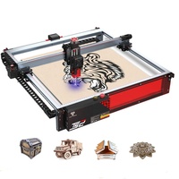 ActionLasers TS2 20W 40W Taşınabilir Masaüstü Lazer Gravür Makinesi 3D Fotoğraf Kristal Otomatik Mini CNC Yazıcı Diyot MDF Kağıt