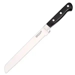 面包刀超锋利不锈钢专业级锯齿面包刀，带ABS手柄
