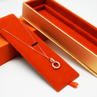 Boîte personnalisée boîte cadeau de faveurs de mariage bijoux de luxe boucles d'oreilles bague collier coffret cadeau avec insert en velours