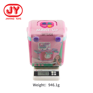 Niños Juego <span class=keywords><strong>de</strong></span> <span class=keywords><strong>tocador</strong></span> hacer <span class=keywords><strong>juguete</strong></span> <span class=keywords><strong>para</strong></span> niñas juego <span class=keywords><strong>de</strong></span> vestir juguetes maleta con luz y música - Product Image 5