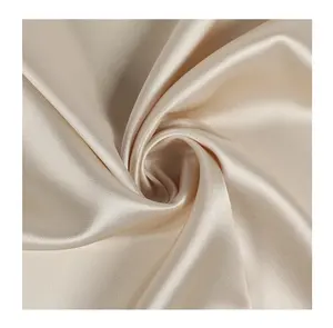 Vente chaude satin 72% acétate 28% polyester tissu pour robe de soirée