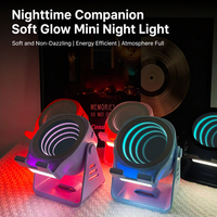 2026 Penyangga Ponsel Kreatif Baru Lintas Batas dengan Speaker Induksi Nirkabel dan LED RGB untuk 5.3 Multifungsi Desktop Malam Hari