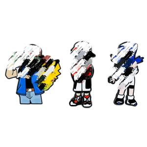 Venta directa de fábrica, nuevos alfileres de esmalte modernos antiguos, broche de solapa de Animal de dibujos animados, baratijas bonitas para gatos para niñas, regalo de vacaciones - Product Image 4