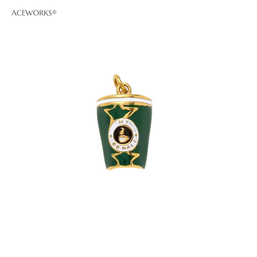 Pendentif tasse à café