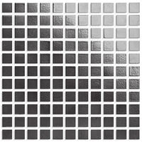 Carrelage mosaïque auto-adhésif effet 3D miroir métallique brillant personnalisé, imperméable, pour mur de fond de villa de luxe ou hôtel de prestige