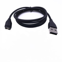 Cable de Carga Rápida USB 2.0 de Alta Calidad, Metal, TPE, PVC, 5A, Trenzado, Conductor de Cobre Puro, Repuesto para Reloj Garmin Fenix 5x y Computadora
