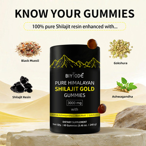 Sertifika fabrika NSF lal COA GMP toptan himalaya shilajit gummies - Product Image 4