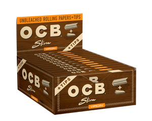 Papier à rouler King Size Slim à combustion lente, non blanchi, design carré classique, 40 pièces en vrac pour la vente en gros - Product Image 2
