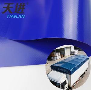 Водонепроницаемый виниловый тент 650 GSM, ПВХ-ткань для покрытия грузовиков, устойчивый к атмосферным воздействиям, износостойкий, светонепроницаемый промышленный тент - Product Image 1