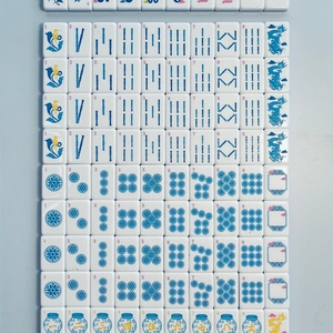 Juego de Mahjong Americano de Acrílico de Doble Capa Personalizado Premium para Regalos de Team Building y Reuniones Anuales - Product Image 5