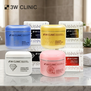 [3W CLINIC] Sleeping Pack 100ml / 4Kinds / Water, Collagen, Snail Mucus, Crystal White / Made in Korea - Product Image 2