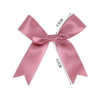Ruban en satin double face fait main pour vêtements, lingerie, accessoires de chaussettes, emballage cadeau, nœud floral