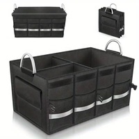 Vente directe d'usine Boîte de rangement de voiture pliable en Oxford 600D Boîte de coffre Organisateur