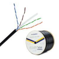 Kabel LAN UTP Cat5 Cat6 MX-STAR Outdoor 2026 Baru, Harga Bagus, Tahan Air, Kabel SFTP Cat5e STP untuk Penggunaan Jaringan, Kabel Komunikasi