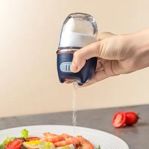NOUVEAU DESIGN Mini Distributeur d'Épices en Plastique, Bouteille de Contrôle du Sel Mesurable pour une Alimentation Saine - Product Image 1