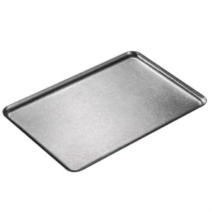 Plaque de service décorative vintage en acier inoxydable pour <span class=keywords><strong>plancha</strong></span>, plateau de présentation argenté pour restaurant, café, maison – Vente directe usine - Product Image 5