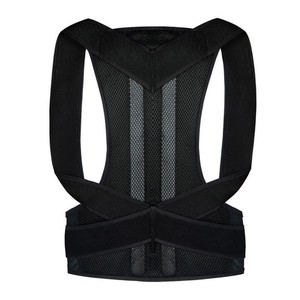 Ceinture de correction de posture pour adultes, hommes, femmes, enfants, étudiants, noire et grise, avec support dorsal réglable - Product Image 5