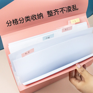 Thư mục đa lớp A4 người giữ tài liệu không thấm nước/Thư mục Túi tập tin có thể được tùy chỉnh với một thiết kế hoặc Logo cụ thể. - Product Image 3