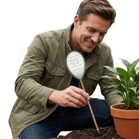 Testeur d'humidité du sol, sonde mécanique passive, testeur de sol pour la culture de légumes à domicile, plantes en pot